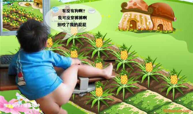 偷菜笑話