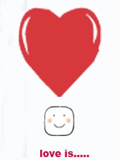 粉色CUTE,個性手機閃圖