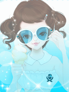 可愛的女生版手機圖片-www.dxju.com